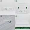 Nettlife LED Deckenleuchte Sternenhimmel Kinderzimmer 15W 21cm 3000K/4000K Weiß Deckenlampe, LED fest integriert, Kinderzimmer Deckenleuchte Bild 3