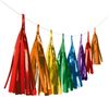 Girlande Fransen Bright Rainbow Papier 304 cm Bild 1