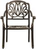 vidaXL 3-tlg. Bistro-Set Aluminiumguss Bronzen 3070565 Bild 5