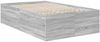 vidaXL Bettrahmen Graues Sonoma 120 x 190 cm Holzwerkstoff 3408597 Bild 5