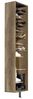 Mäusbacher Schuhschrank drehbar, wildeiche trüffel / Spiegel - 45x176x25 (BxHxT) Bild 4