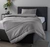 OTTO home Microfaserbettdecke + Microfaserkissen Clarra Spar Set, Decke + Kissen 135x200, 155x200 cm & weitere Größen, Set mit Kissen 40x80 cm, 80x80 cm, Sommer, Herbst, Winter in grau Bild 2