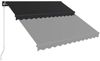 vidaXL Markise Manuell Einziehbar mit LED 350x250 cm Anthrazit 3051244 Bild 4