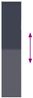 vidaXL Verdunkelungsrollo Marineblau 60x210cm Stoffbreite 55,7 cm 4011562 Bild 5