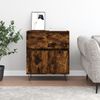 Sideboard, Kommode Räuchereiche 60x35x70 cm Holzwerkstoff j2383p Bild 2