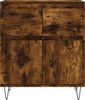 Sideboard, Kommode Räuchereiche 60x35x70 cm Holzwerkstoff j2383p Bild 5