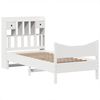 vidaXL Massivholzbett ohne Matratze Weiß 75x190 cm Kiefernholz 3323402 Bild 3