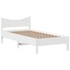 vidaXL Massivholzbett ohne Matratze Weiß 75x190 cm Kiefernholz 3323402 Bild 5