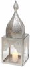 Orientalisches Windlicht Modena Silber M Bild 2