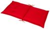 Beautissu Sitzauflage 2er Set Niedriglehner Auflagen Base NL, 100x50cm, Rot, 6cm Dickes Sitzpolster Sitzauflage für Garten Balkon Camping Stuhl Bild 3