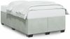 vidaXL Bettgestell ohne Matratze Hellgrau 120x190 cm Samt 3284619 Bild 2