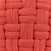 Pouf HOPA Rot Samtstoff 45 cm 45 cm Bild 5