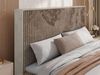 Boxspringbett NORDIC 180 x 200 cm, Doppelbett, Topper T25, Multipocket-Matratzen H4, holz Optik, Bettkasten, Polsterbett - Braun Cord Bild 5