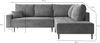 AX LIVING Kalkan Schlafsofa mit Bonellfederkern Couch L Grau 257 cm R Bild 3