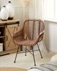 Rattanstuhl braun CANORA Bild 3