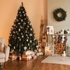 HXT 1101 240 cm künstlicher Weihnachtsbaum inklusive Metallständer, exklusiv & hochwertig, schwer entflammbar Bild 2