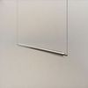 s.luce Ranya LED Up & Down Pendelleuchte mit Glas-Cover & Fernbedienung Schwarz, Klar 130cm Bild 1