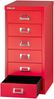 Bisley MultiDrawer™, 29er Serie, DIN A4, 6 Schubladen, Farbe kardinalrot Bild 4