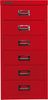 Bisley MultiDrawer™, 29er Serie, DIN A4, 6 Schubladen, Farbe kardinalrot Bild 3
