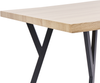 Esstisch ALTON 180 cm 90 cm Heller Holzfarbton Bild 5