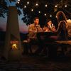Relaxdays Gartenkamin mit Grillfunktion Bild 4