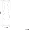 Blumenvase KALOCHI Glas 27 cm Türkis Bild 2