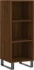 vidaXL Sideboard Braun Eichen-Optik 34,5x32,5x90 cm Holzwerkstoff 828763 Bild 2