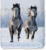 Good Morning Bettwäsche Snowhorses Grau Flanell 135 x 200 + 80 x 80 cm Bild 3