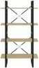 vidaXL Bücherregal 4 Fächer Sonoma-Eiche 80x30x140 cm Holzwerkstoff 806460 Bild 5