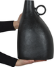 Dekovase NARBADA Metall 36 cm Schwarz Bild 4