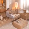 Bronx71 Ecksofa Luca XL Chenille peach rechts Bild 5