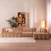 Bronx71 Ecksofa Luca XL Chenille peach rechts Bild 2