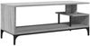 vidaXL TV-Schrank Grau Sonoma 102x40x41 cm Holzwerkstoff und Stahl 842414 Bild 2
