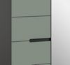 Inn Furn. 'Cooper' Garderobenschrank, Schuhschrank in salbei & grau, 65 x 190 x 37 cm Bild 3