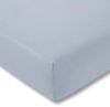 ESTELLA Spannbetttuch Zwirnjersey | Wolke | 100x200 cm | passend für Matratzen 90-120 cm (Breite) x 200-220 cm (Länge) | trocknerfest und bügelfrei | 97% Baumwolle 3% Elastan Bild 4