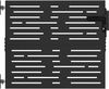 vidaXL Gartentor Schwarz 85 x 100 cm Pulverbeschichteter Stahl 42015874 Bild 2
