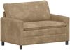 vidaXL Sofa Taupe 126 x 81 x 87,5 cm Polyester 42028830 Bild 2