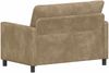 vidaXL Sofa Taupe 126 x 81 x 87,5 cm Polyester 42028830 Bild 5