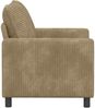 vidaXL Sofa Taupe 126 x 81 x 87,5 cm Polyester 42028830 Bild 4