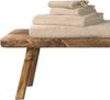Schiesser Gästehandtuch Skyline, 5er Set, mit Webbordüre, 100% Baumwolle Beige Bild 3
