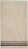 Schiesser Gästehandtuch Skyline, 5er Set, mit Webbordüre, 100% Baumwolle Beige Bild 4