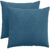 vidaXL Sofakissen 2 Stück Blau 50 x 50 cm Cordstoff 42013970 Bild 2