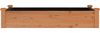 vidaXL Hochbeet mit Einsatz Braun 120x60x25 cm Massivholz Tanne 364290 Bild 4