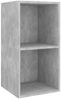 vidaXL 4-tlg. TV-Schrank-Set Betongrau Spanplatte [3079821] Bild 4