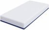 vidaXL Matratze Weiß und Blau 120 x 200 cm Jacquard-Stoff 4106340 Bild 4