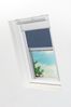 Lysel - Qualitätsdachfensterrollo abdunkelnd dunkelblau Rollo geeignet für Velux Dachfenster C 02, (B x H) 38.30cm x 54cm in blau/dunkelblau Bild 4