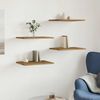 vidaXL Regalböden 4 Stk. Artisan-Eiche 40x30x1,5 cm Holzwerkstoff 856294 Bild 3