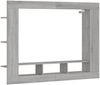 vidaXL TV-Schrank Grau Sonoma 152x22x113 cm Holzwerkstoff 833728 Bild 2