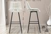 CLP Barhocker Dartford,creme Samt Bild 2