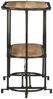 Konsolentisch, Beistelltisch, Konsole 110x42x76 cm Raues Mangoholz Bild 5